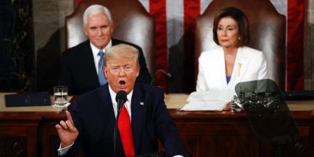 President Donald Trump's State of the Union address.